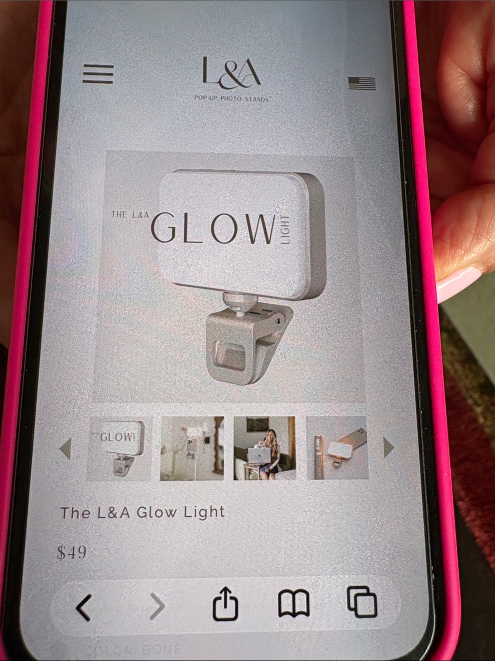 The L &A glow light